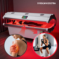 Suyzeko 510K Appareil de thérapie PBM pour tout le corps homologué, 660nm 850nm 940nm 1070nm, machine de luminothérapie LED PDT, lit de luminothérapie rouge