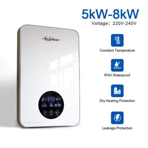 Ducha eléctrica de alto nivel de fábrica de China Geyser LED temperatura 25-55 grados para uso doméstico en el baño del Hotel Ducha Con Luz - Product Image 6