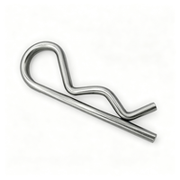 R Spring Cotter Pin Stainless Steel R Type Retaining Pin for Tractor Trailer Machinery Fastening