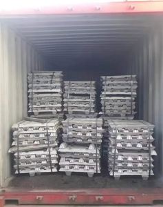 China Factory Pure Metal 99.994% Lead <b>Ingots</b> Aluminum Alloy Zinc <b>Ingot</b> Tin <b>Ingot</b> With Cheap Price on Sale - Product Image 1