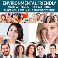 Prothèses dentaires esthétiques à clipser en silicone et plastique, pour blanchiment dentaire, couvre-dents supérieurs et inférieurs, fausses dents, placages dentaires à clipser