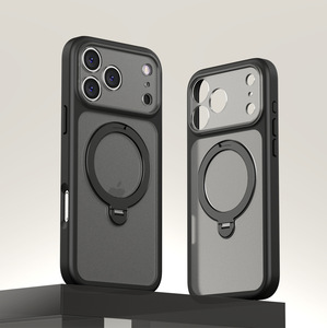 <span class=keywords><strong>Coque</strong></span> de téléphone magnétique transparente givrée antichoc personnalisée la plus vendue pour <span class=keywords><strong>iPhone</strong></span> 17 Pro Max Air - Product Image 1