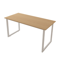 Bureau d'étude de style moderne en bois et fer Bureau à domicile Mobilier de conférence commercial fourni en usine Assemblage facile