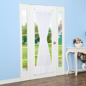 ผ้าม่านโปร่งแสงสีขาวแบบกำหนดเองสำหรับประตูหน้าต่าง ผ้าม่านโปร่งแบบฝรั่งเศส - Product Image 6