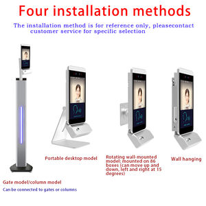 Sistema de Segurança OEM Personalizado de 8" com Bafômetro para Motorista de Caminhão, Reconhecimento Facial, Medição de Temperatura e Teste de Alcoolemia - Product Image 6