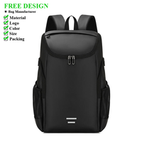 Sac à dos homme grande capacité personnalisé, imperméable, antivol, multifonctionnel avec port USB pour affaires, école et voyages