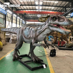 Modelo de Dinosaurio <span class=keywords><strong>Allosaurus</strong></span> Animatrónico en 3D de 6 m de Tamaño Real para Centros Comerciales y Parques de Aventuras, Uso Interior/Exterior - Product Image 4