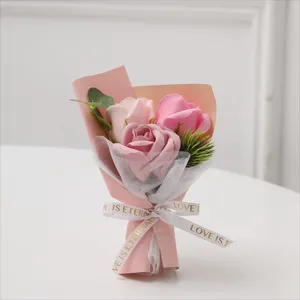 9 styles <span class=keywords><strong>de</strong></span> décoration romantique, cadeau, amour éternel, savon parfumé, mini <span class=keywords><strong>bouquet</strong></span> <span class=keywords><strong>de</strong></span> roses pour la Saint-Valentin, cadeau <span class=keywords><strong>de</strong></span> mariage et ornement quotidien - Product Image 5