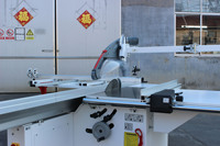 Scie à table coulissante industrielle professionnelle Sega350, robuste, pour le travail du bois, scie de haute qualité, automatique