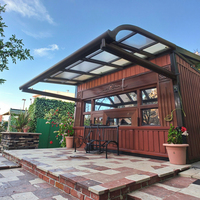 Nouvelle auvent manuelle en aluminium, pare-vent, pour portes et fenêtres, gazebo