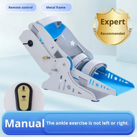 Entrenador Eléctrico de Rehabilitación de Tobillo y Pie Caído de Acero Inoxidable, Ejercitador de Flexión y Extensión, Estiramiento de Ligamentos, Fractura