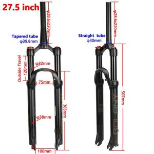 Personnalisé BOLANY Épaule/À Distance <span class=keywords><strong>Suspension</strong></span> Vélo Fourche Avant 26 /27.5/29 pouces En Aluminium Montagne En Alliage Vélo Verrouiller la Fourche Avant - Product Image 5