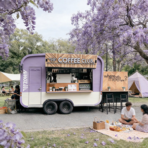 Fully Equipped Electric Fiberglass Stainless Steel <b>Frame</b> Ice Cream Hotdog Chips Snack Multifunctional Mobile Food Trailer Food - Product Image 1