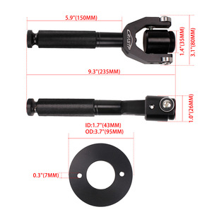 Outil de réglage de courroie d'entraînement CRASTP 9.3 (235MM) en alliage d'aluminium pour la réparation automobile Can-Am Maverick X3 - Product Image 1