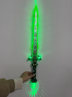 Nouvelle épée lumineuse YT pour enfants, sabre laser avec poignée dinosaure, jouet lumineux LED avec son pour cadeaux de fête et cosplay