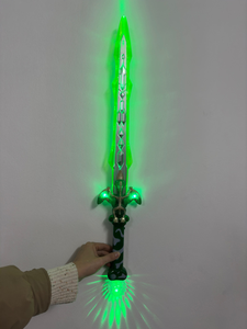 Nouvelle épée lumineuse YT pour enfants, <span class=keywords><strong>sabre</strong></span> <span class=keywords><strong>laser</strong></span> avec poignée dinosaure, jouet lumineux LED avec son pour cadeaux de fête et cosplay - Product Image 4