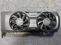 RX 7800XT 16GB Gaming Desktop GPU Bekas Antarmuka PCI Express DVI Kartu Grafis RX 7800XT Kipas