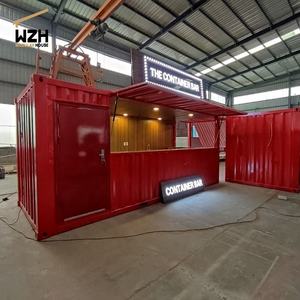 ضوء الهيكل الصلب حاوية شحن جاهزة منزل المحمول مطعم بار مقهى مقهى كشك منزل حاوية - Product Image 2