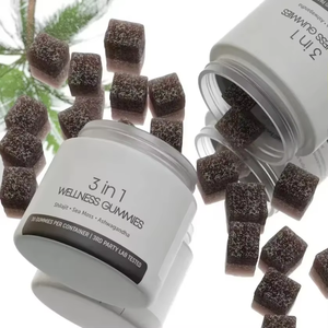 Gummies de Shilajit 3-en-1 testées en <span class=keywords><strong>laboratoire</strong></span>, 30 unités, OEM ODM, complément bien-être à base d'algues marines et d'Ashwagandha - Product Image 1