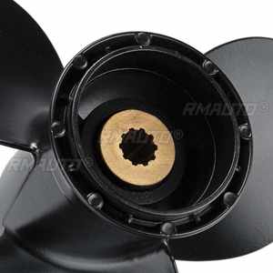 Hélice de moteur de bateau marin 9 1/4 X 10, hélice de moteur hors-bord pour Suzuki 15-20HP - Product Image 2