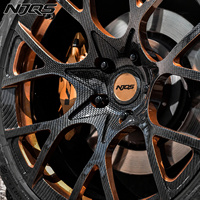 Rines de Aleación NJQS para Autos de Pasajeros, Rines de Aluminio de 16-24 Pulgadas, Precio de Fábrica, Alibaba 5X114.3