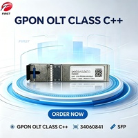 34060841 OM5052 Émetteur-récepteur SFP GPON OLT Classe C++ TX1490nm RX1310nm 2.488G/1.244G SC/UPC SMF 20km 6-10dBm Module Fibre Optique
