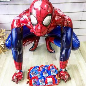 Palloncino in Alluminio 3D di Spider-Man, Giocattolo per Bambini, Decorazione per Feste di Compleanno, Vendita all'Ingrosso - Product Image 5