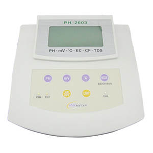 Medidor de <span class=keywords><strong>pH</strong></span>/ORP/Laboratório de Precisão <span class=keywords><strong>PH</strong></span>-2603 <span class=keywords><strong>CE</strong></span> para Água - Product Image 1