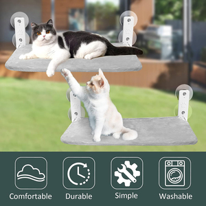 Geliştirilmiş Vakumlu Tutucu Kolay Kurulumlu İç Mekan Katlanabilir Kedi Pencere Hamağı Askılı Koltuk Kablosuz Tüneme Yeri Pencere Pervazı Oturma Yeri Yatak Tedarikçisi - Product Image 5