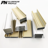 Profilés en aluminium sur mesure de l'usine de Foshan, extrusion d'alliage, cadre OEM, profilés de fenêtres en aluminium