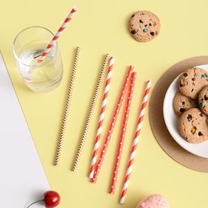 Pailles en papier jetables biodégradables en gros, idéales pour les fêtes, les mariages et les bars - Product Image 4