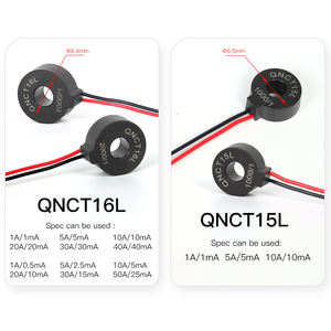 Transformateur de courant de type anneau QNCT16L 10A 10mA 20A 10mA 50A 25mA 2000 1 Ac Capteur de courant toroïdal Transducteur Prix d'usine - Product Image 3