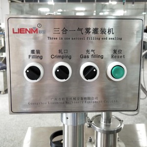 Máquina de Llenado de Aerosoles 3 en 1 Directo de Fábrica para Ambientadores y Protectores Solares, Máquina de Llenado de Aerosoles de Alta Capacidad Semiautomática - Product Image 4