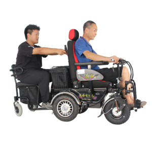 Handbike pour fauteuil roulant à double commande 25 km/h, moteur 600 W, autonomie 35-100 km - Product Image 2