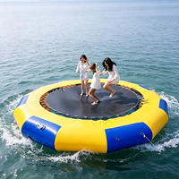 Lit de saut gonflable flottant pour usage extérieur, idéal pour la maison, les résidences et les applications commerciales