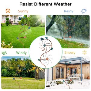 <span class=keywords><strong>Vent</strong></span> Spinners Extérieur <span class=keywords><strong>Solaire</strong></span> <span class=keywords><strong>Jardin</strong></span> Décor Lumière Unique Gemstone Coloré <span class=keywords><strong>Moulin</strong></span> À <span class=keywords><strong>Vent</strong></span> Durable Conception Étanche pour <span class=keywords><strong>Jardin</strong></span> - Product Image 5