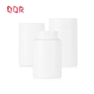 Fabricant Premium HDPE Oblique Épaule Pot 90ml 120ml Matte Givré Médicament Conteneur pour Herbes Ayurvédiques TCM - Product Image 3