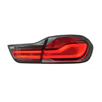 Feux arrière LED SJC pour BMW Série 4 F32 F82 F36 M4 425i 430i, ensemble modifié LCI, feux arrière transparents, plug and play