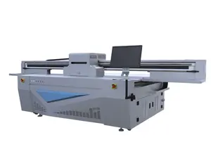 Groot Formaat Printer 2513 Uv Flatbed Printer Ricoh Hoofd 3d Plastic Pvc Kaart Printer Industriële Machines