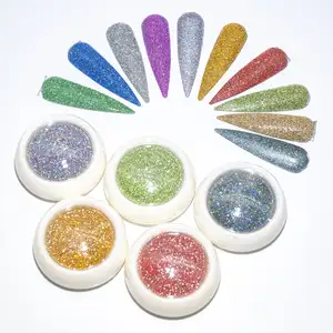 Hot Selling Diamond Nail Pigment Glitter Powder Cosmetic Professional Original Supplier Nail Art Diamond Powder
