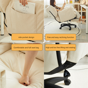 Maxky Ghế Máy Tính Ghế Chơi Game Ít Vận Động Thoải Mái Tại Nhà Ghế Sofa Đơn Bàn Văn Phòng Ký Túc Xá Ghế Phòng Ngủ Cho Bé Gái - Product Image 3