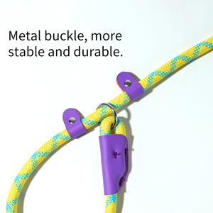 Conjunto de <span class=keywords><strong>collar</strong></span> de correa de perro y gato de nailon duradero para entrenamiento táctico de cuerda de plomo antideslizante fuerte con logotipo personalizado de lujo de fabricante - Product Image 4