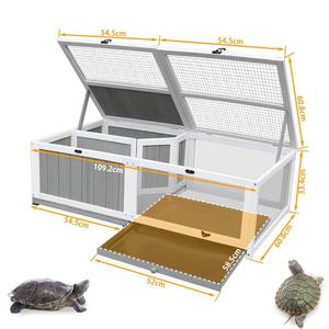 우드빌 신제품 파충류 테라리움 서식지 나무 소형 동물 파충류 사육장 - Product Image 6