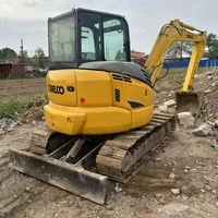 Excavatrice d'occasion Kobelco Sk55 5t avec de bonnes performances en vente
