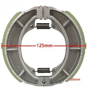 Pièces détachées pour moto, garnitures de frein pour moto, plaquettes de frein GN/GS125, plaquettes de frein souples, vente en gros de plaquettes de frein - Product Image 1