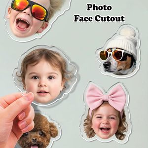 [Print USA] Imanes Cuadrados de Acrílico Impresos Personalizados con Foto, Respaldo Magnético Fuerte - Regalo Personalizado con Foto Familiar para <span class=keywords><strong>Mamá</strong></span> y Papá - Product Image 4