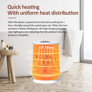 Chauffe-serviettes de luxe à chauffage rapide et uniforme, certifié ETL FCC, style seau de 20 L, capacité ultra-large, 450 W - Product Image 6