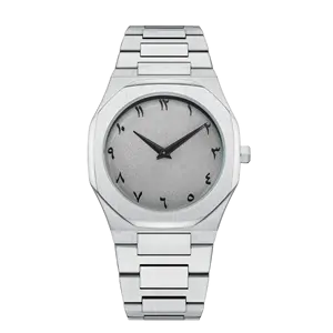 High Grade Male Style Original Quartz Wristwatch Arabic Dial hand watches men luxury montre de luxe