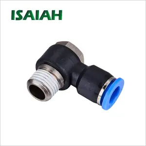 Wholesale Hexagon Universal Male Elbow One Touch PU Tube Quick Pneumatic Fitting Air Quick Joint