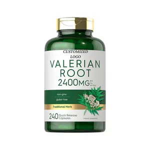 Suplemento de saúde Extrato de raiz de Valeriana Cápsulas de raiz de Valeriana Antioxidantes à venda